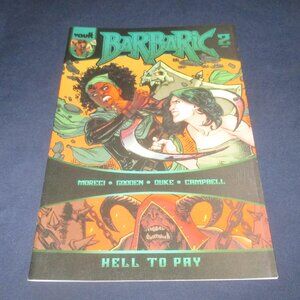 Barbaric Hell to Pay #2 (Vault comics, 2022) Cover A Variant